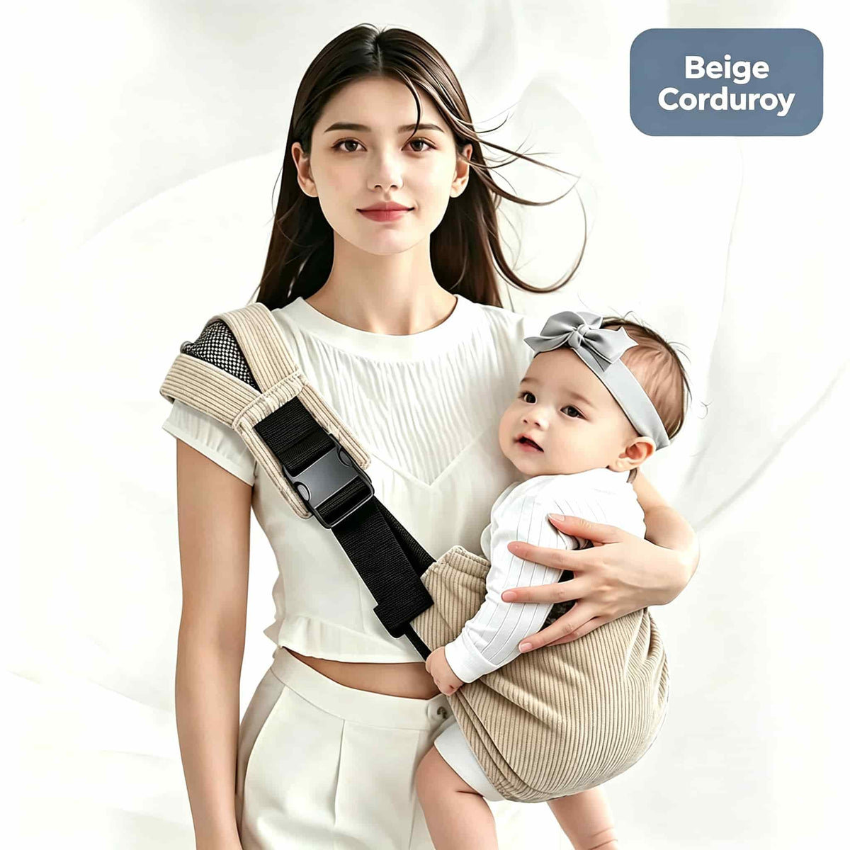 Corduroy Baby Sling Carrier Newborn to Toddler