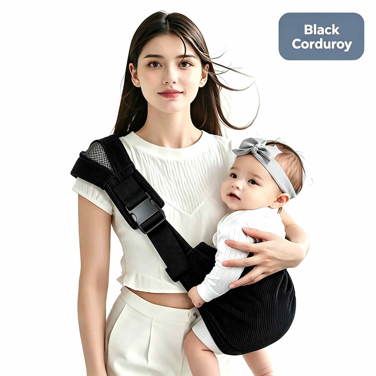 Corduroy Baby Sling Carrier Newborn to Toddler