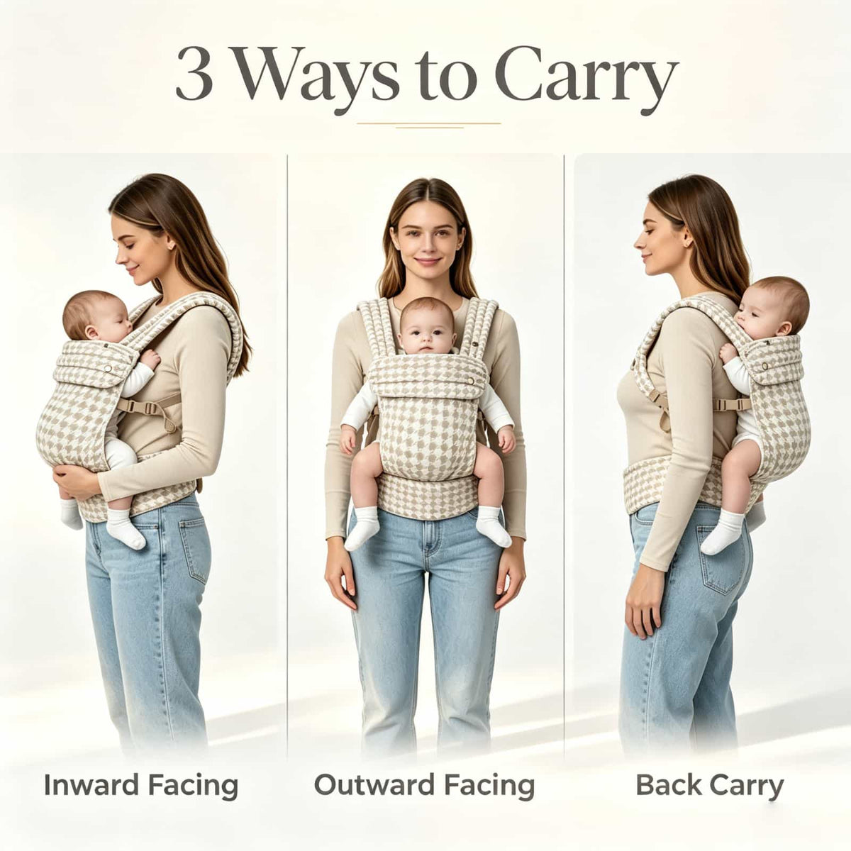 Ergonomic Baby Carrier Newborn to Toddler